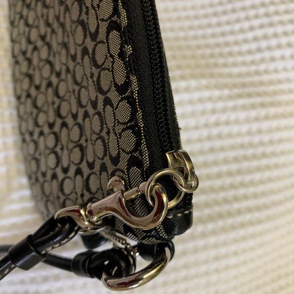 Coach Canvas Wristlet - Picture 3 of 4